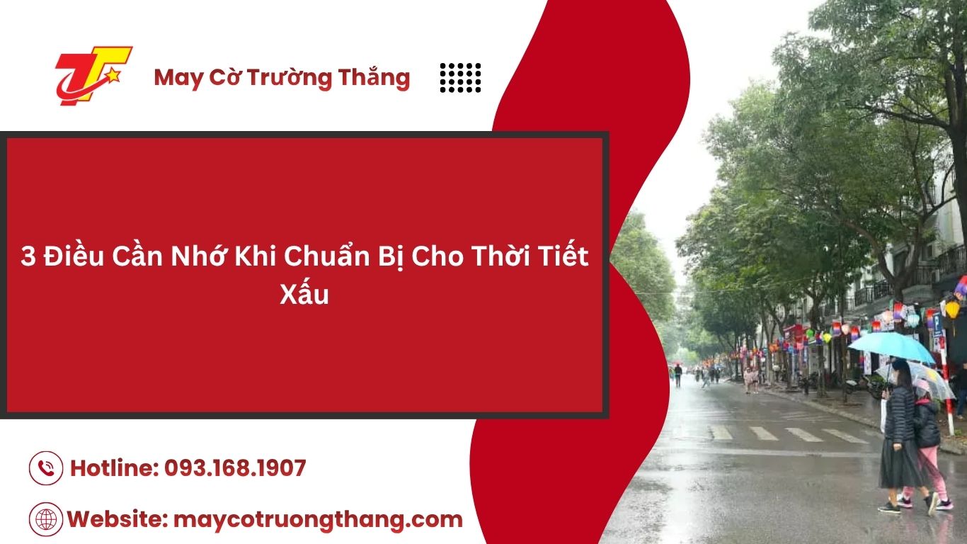 Chuẩn Bị Cho Sự Kiện Ngoài Trời Khi Thời Tiết Xấu