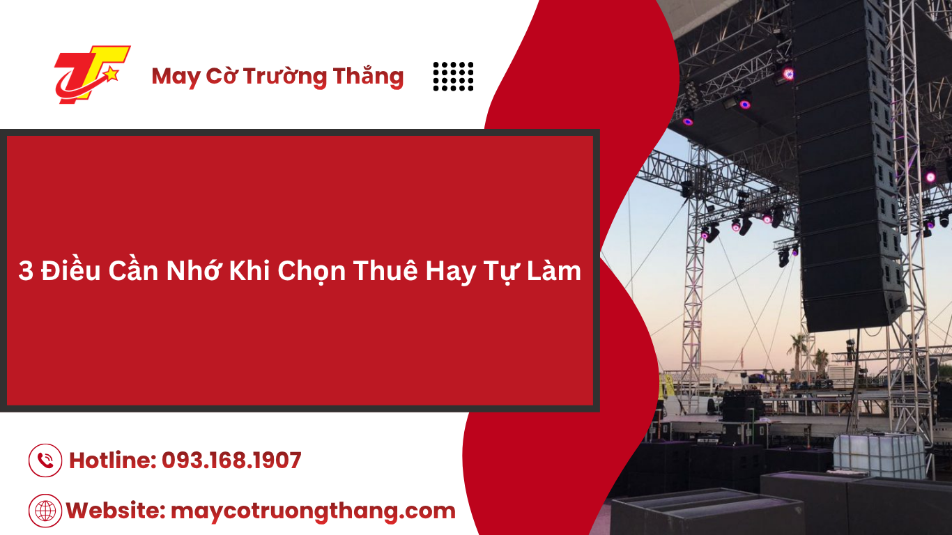  Nên Chọn Thuê Đơn Vị Tổ Chức Sự Kiện Hay Tự Tổ Chức