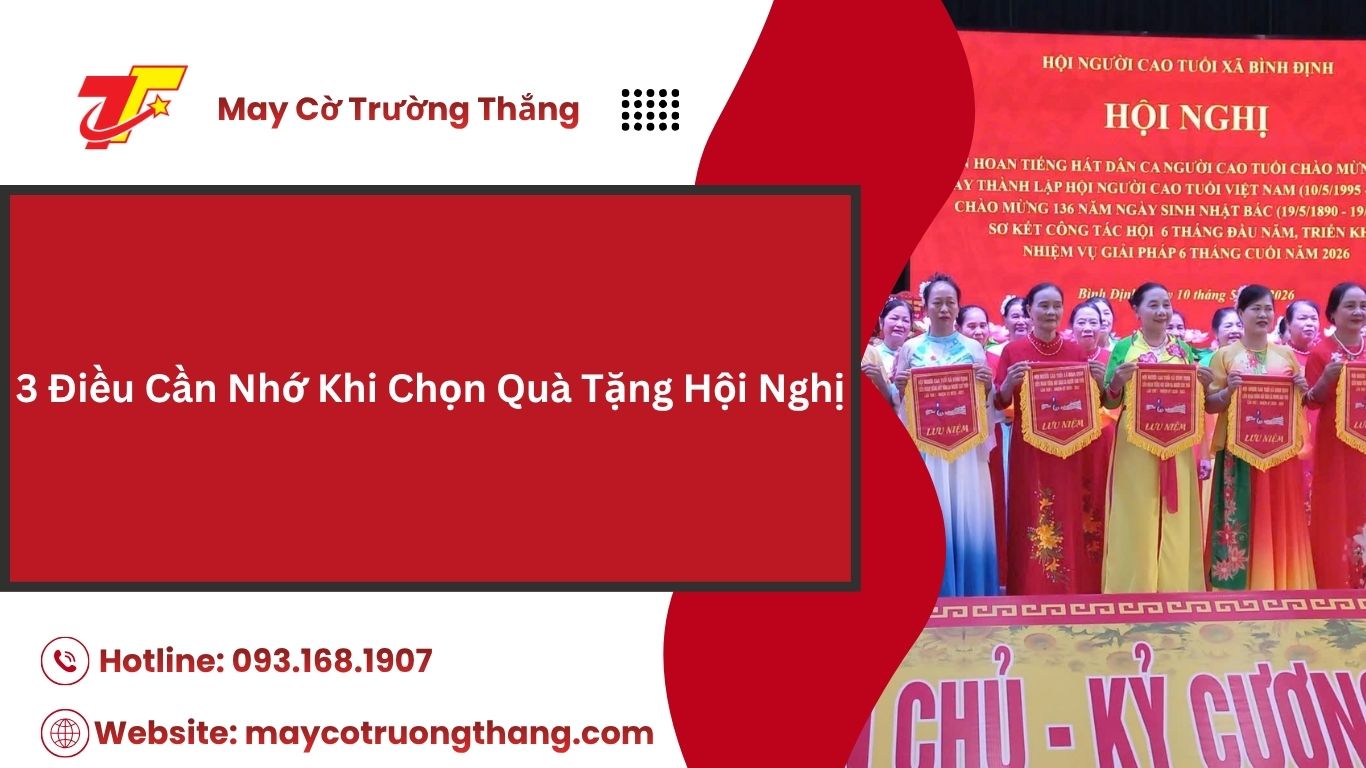 Quà Tặng Và Vật Phẩm Lưu Niệm Cho Hội Nghị Nên Chọn Gì