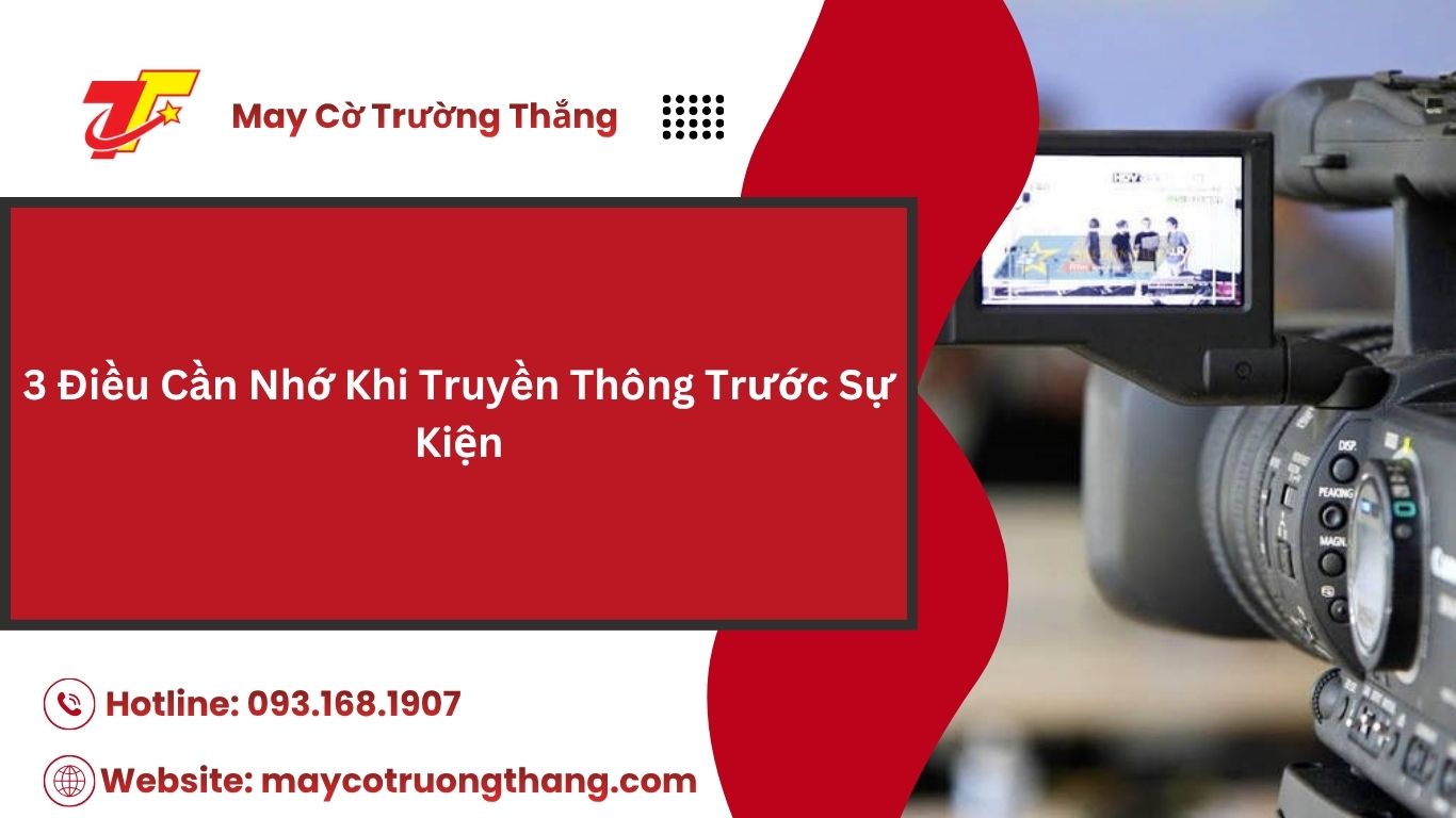 Cách Truyền Thông Trước Sự Kiện Để Thu Hút Người Tham Dự