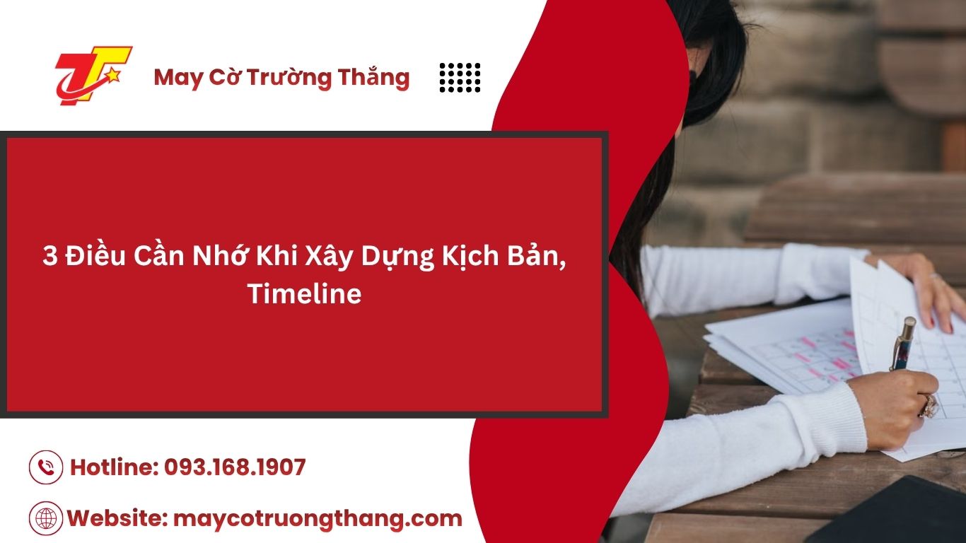 Cách Xây Dựng Kịch Bản Và Timeline Cho Sự Kiện