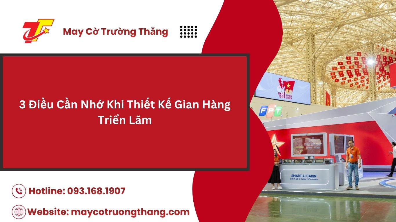 Cách Thiết Kế Gian Hàng Triển Lãm Nổi Bật Giữa Đám Đông