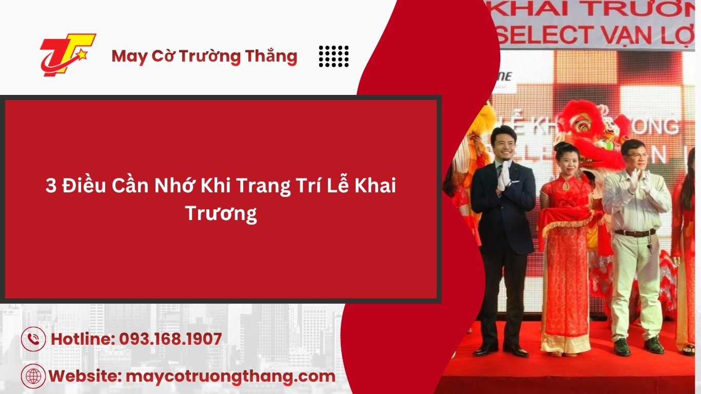 Cách Trang Trí Lễ Khai Trương Nổi Bật Thu Hút Khách Hàng 